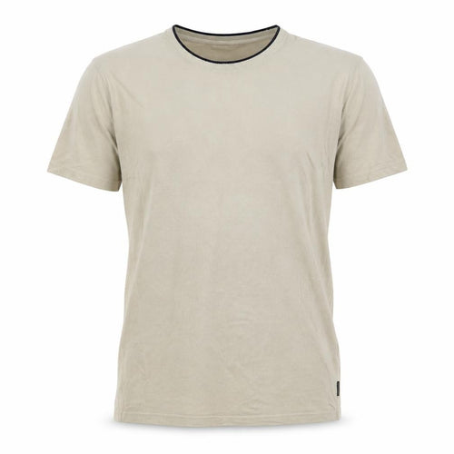 Ted Baker Men's Beige Crew Neck Short Sleeve T-Shirt Size L