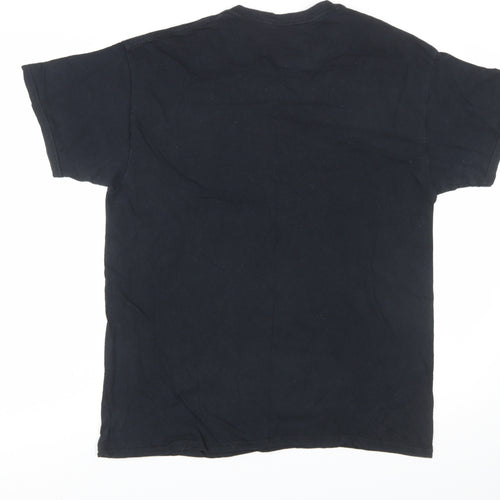 Cheats & Thieves Men's Black Large Graphic Panther T-Shirt