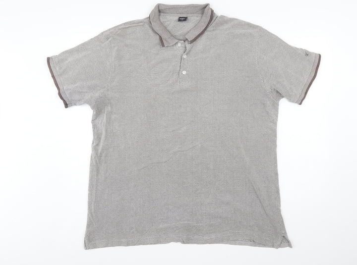 Cotton Traders Men's Hazelnut Brown XL Cotton Polo Shirt
