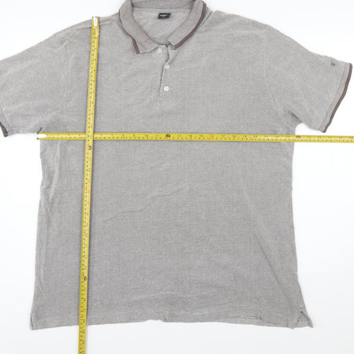 Cotton Traders Men's Hazelnut Brown XL Cotton Polo Shirt