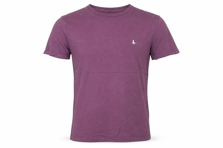 Jack Wills Men's Purple Cotton Crew Neck Short Sleeve T-Shirt Size S