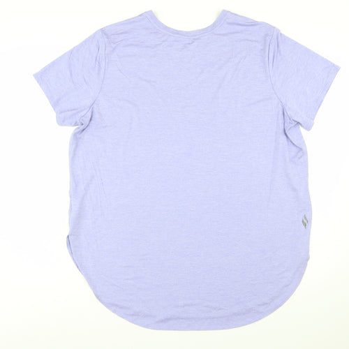 Skechers Women’s Purple 2XL Short Sleeve Active T-Shirt