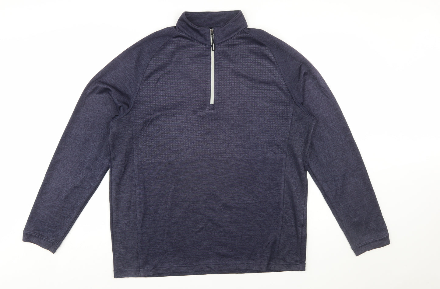 Pebble Beach Men’s Blue 1/4 Zip Performance Sweatshirt Size L