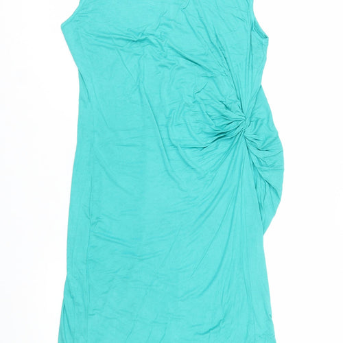 Marks and Spencer Women’s Green Sleeveless Sheath Dress Size 12