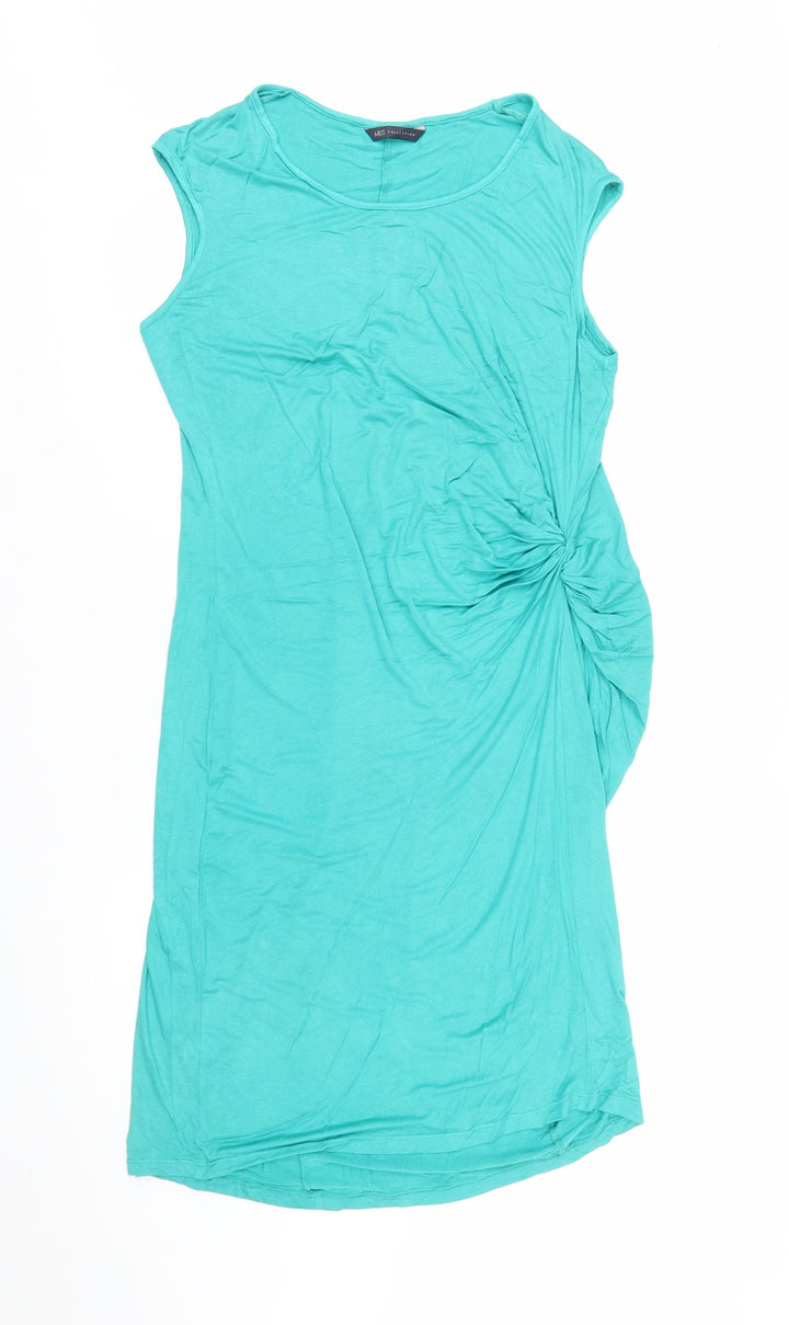 Marks and Spencer Women’s Green Sleeveless Sheath Dress Size 12
