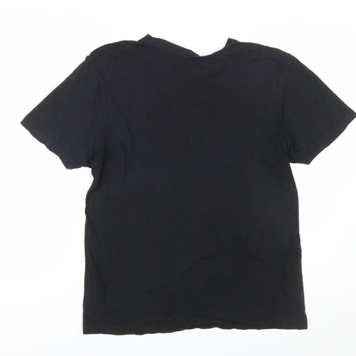 Primark Stranger Things Vecna Black Cotton T-Shirt Men L