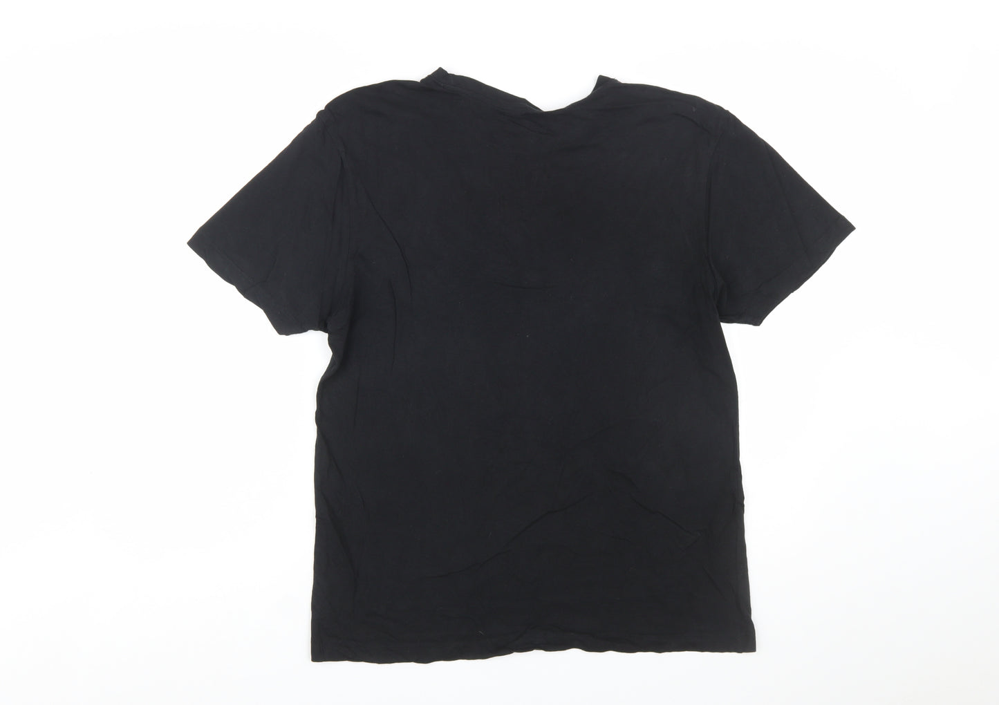 Primark Stranger Things Vecna Black Cotton T-Shirt Men L