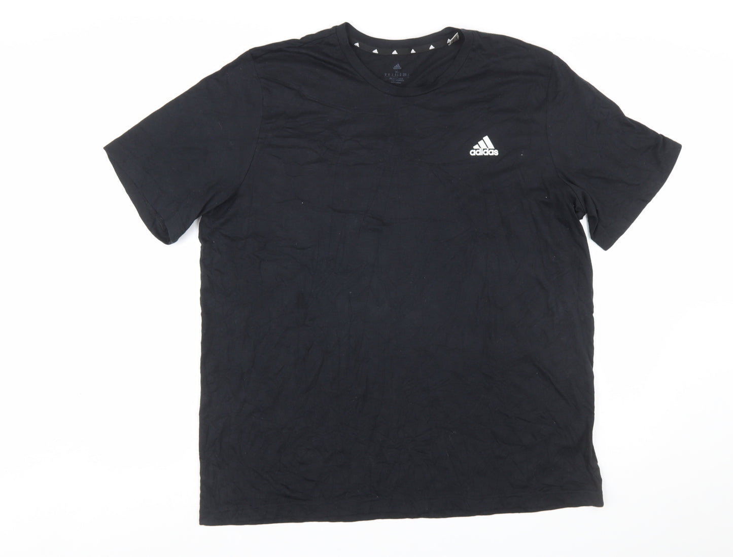 Adidas Men's Black XL Crew Neck Short Sleeve Aeroready T-Shirt