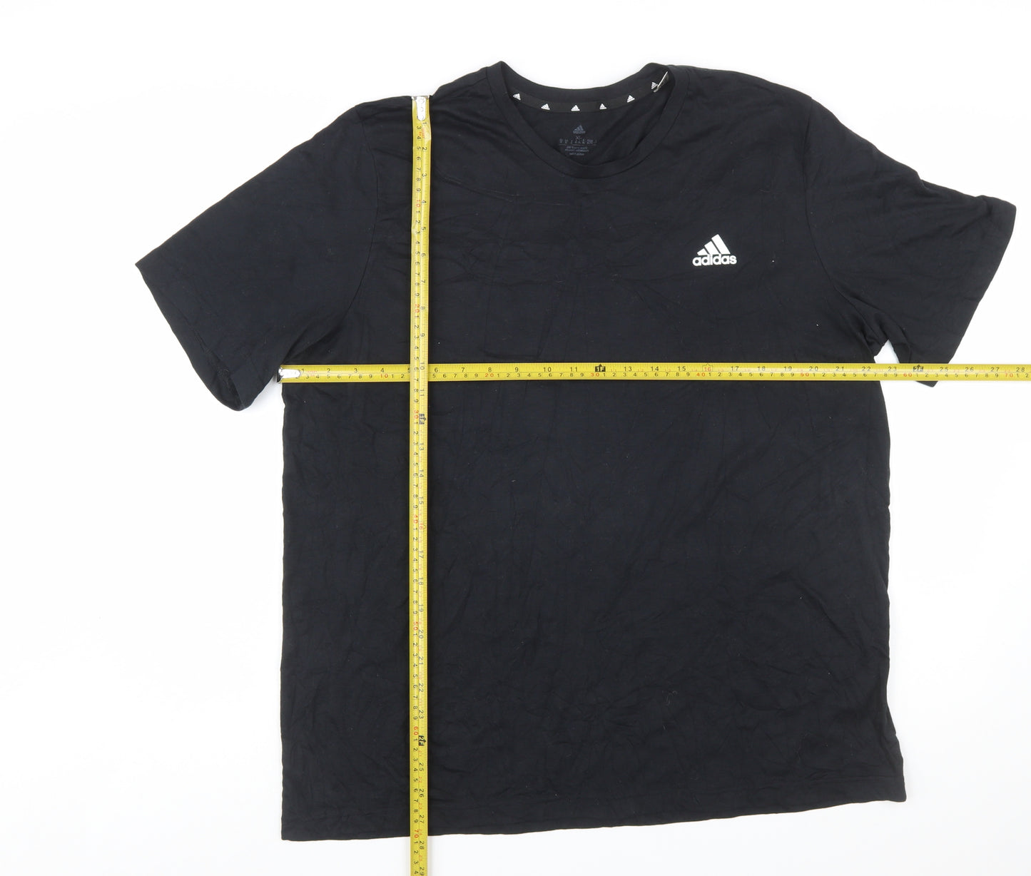 Adidas Men's Black XL Crew Neck Short Sleeve Aeroready T-Shirt