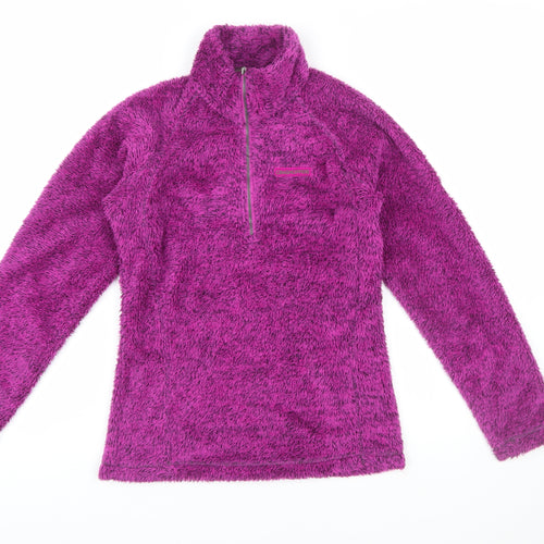 Craghoppers Women’s Purple Fleece Pullover Hoodie UK 8