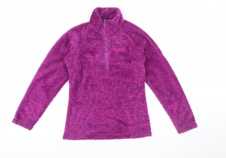 Craghoppers Women’s Purple Fleece Pullover Hoodie UK 8