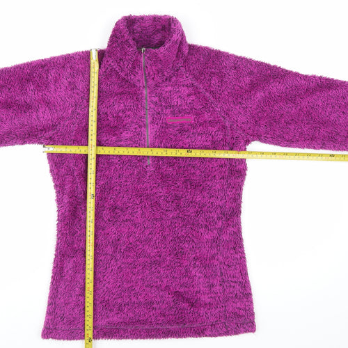 Craghoppers Women’s Purple Fleece Pullover Hoodie UK 8