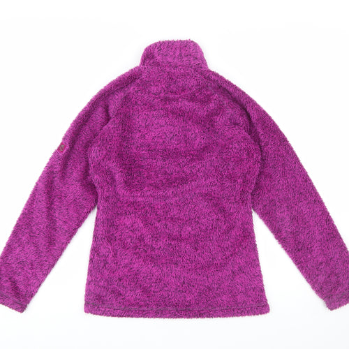 Craghoppers Women’s Purple Fleece Pullover Hoodie UK 8