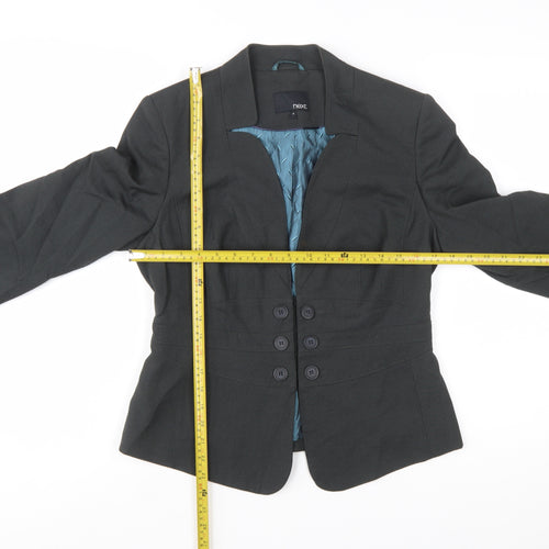 Next Women’s Black Size 12 Tailored Blazer Jacket Single-Breasted