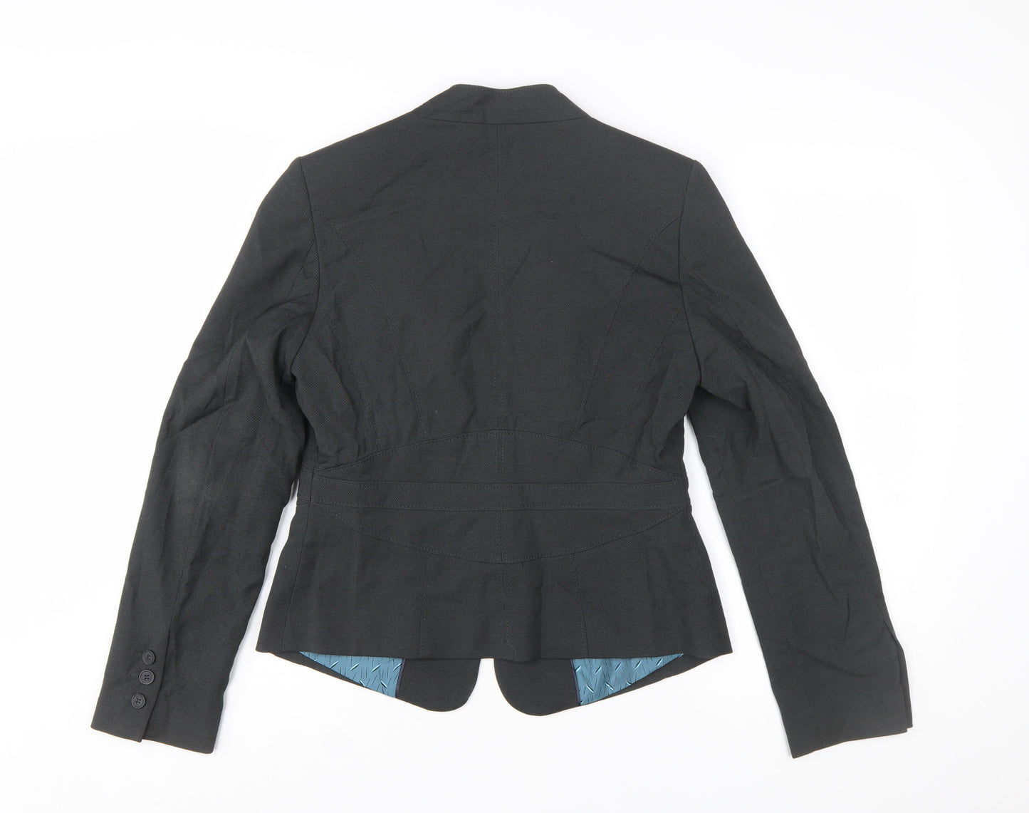 Next Women’s Black Size 12 Tailored Blazer Jacket Single-Breasted