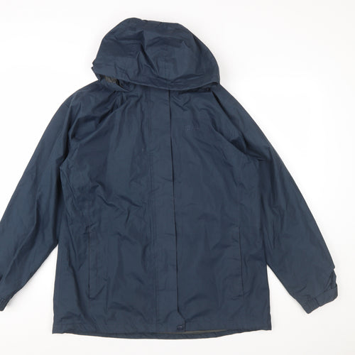 Hi Gear Women's Navy Waterproof Hooded Jacket Size 14