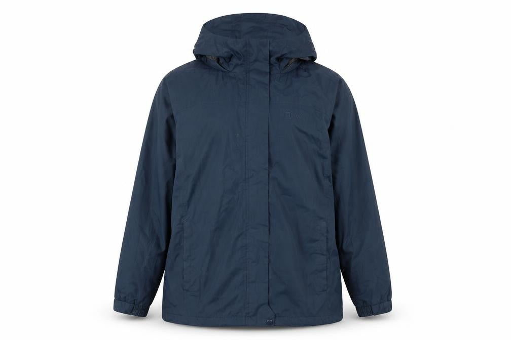 Hi Gear Women's Navy Waterproof Hooded Jacket Size 14