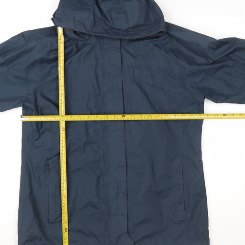 Hi Gear Women's Navy Waterproof Hooded Jacket Size 14