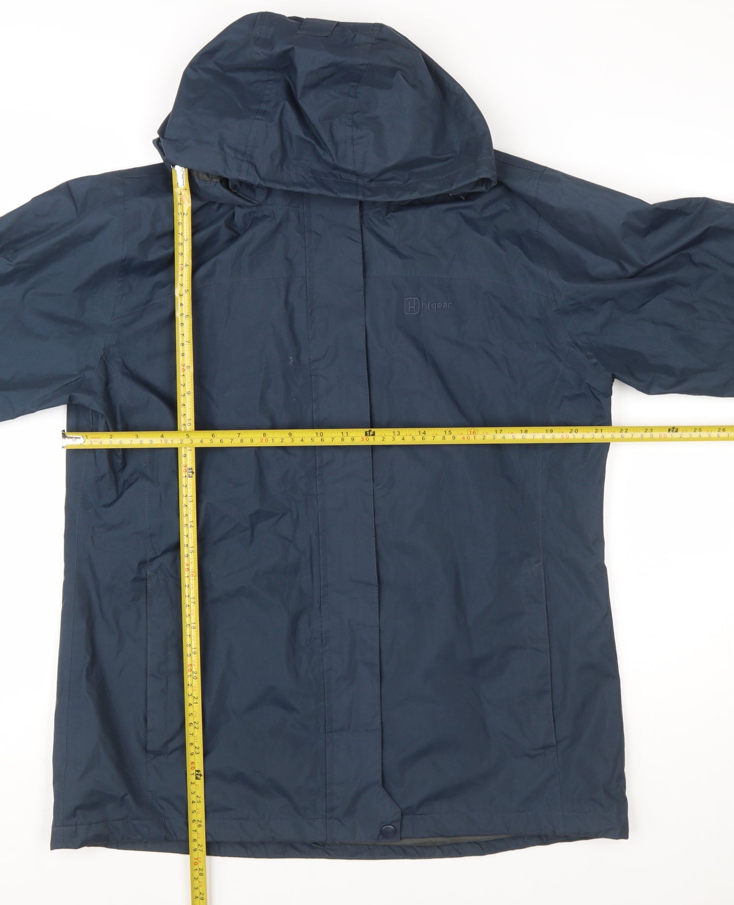 Hi Gear Women's Navy Waterproof Hooded Jacket Size 14