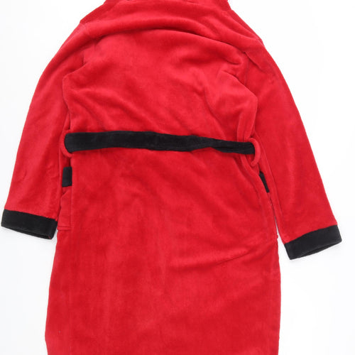 Manchester United Boys Red Fleece Hooded Robe 13-14 Years Official Product