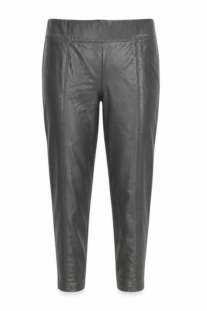 Marks & Spencer Women Black Size 14 Faux Leather Leggings