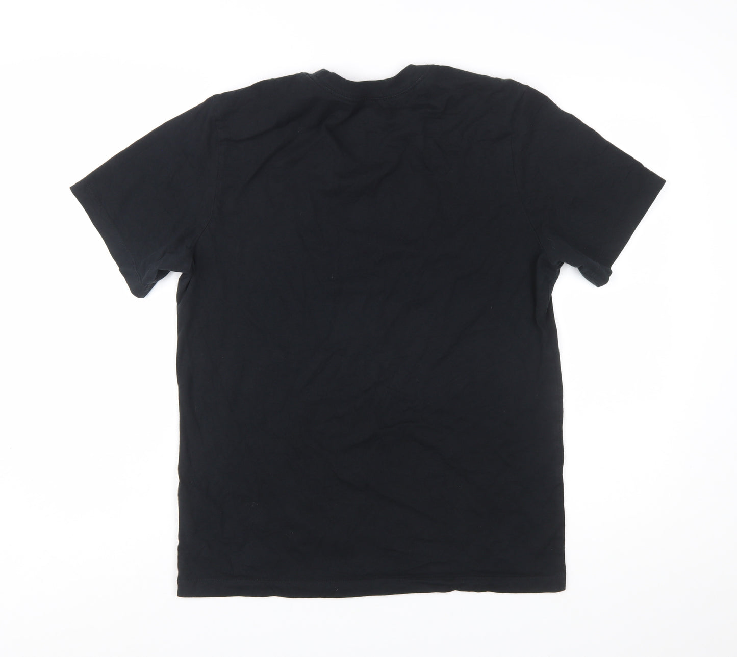 Nike Air Men's Black Graphic Sports T-Shirt Size M Regular Fit