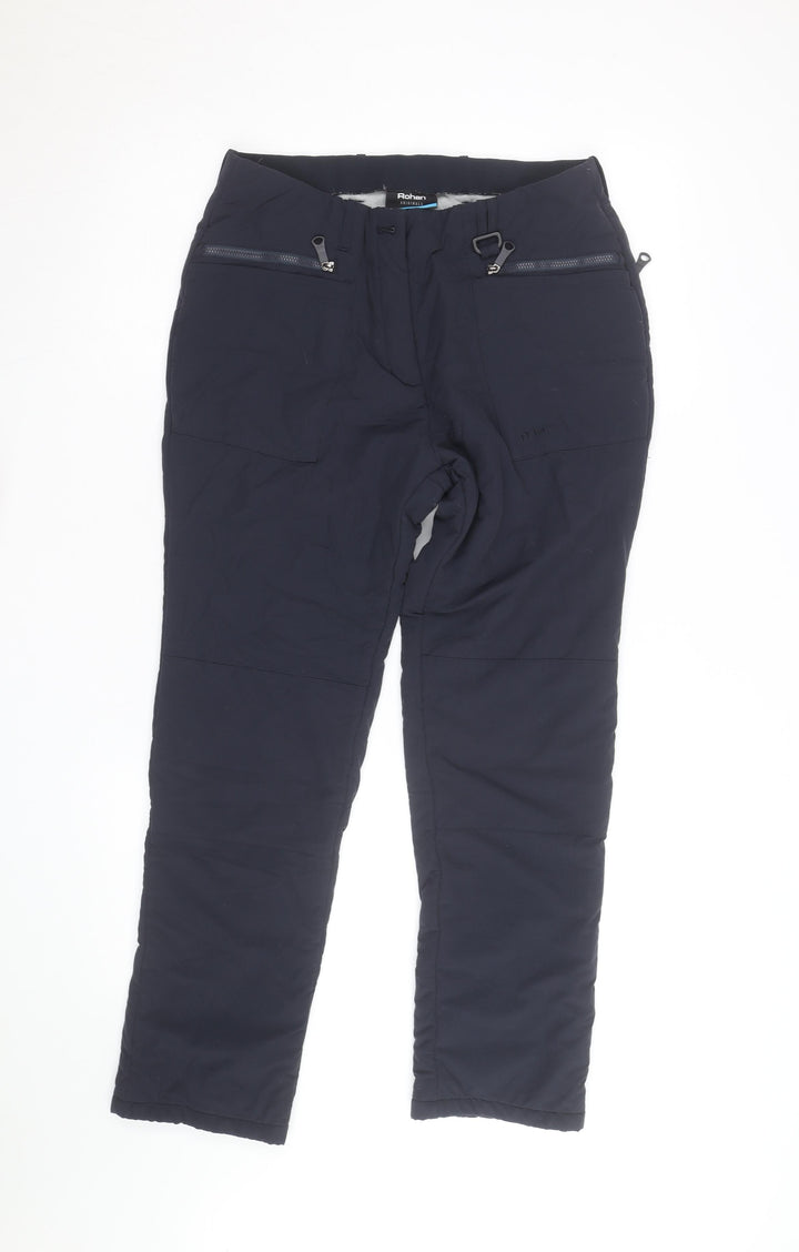 Rohan Originals Women's Navy Insulated Trousers Size 10S