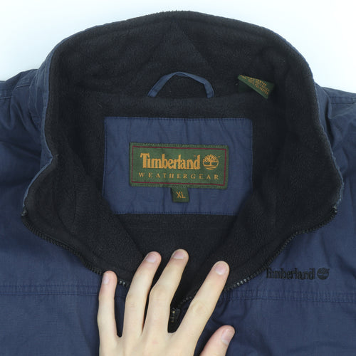 Timberland Men’s Blue XL Windproof Weathergear Jacket