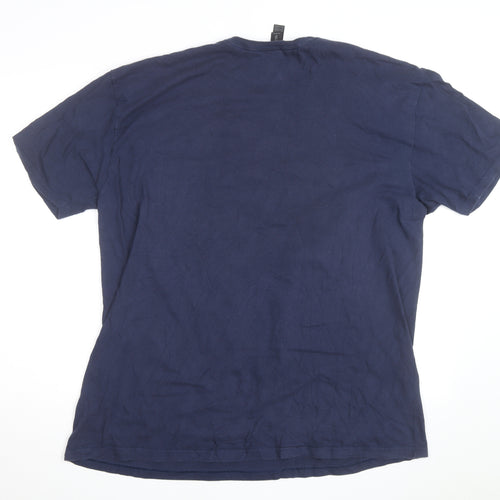 Gildan Men’s 2XL Blue Classic 1967 Retro Graphic Cotton T-Shirt