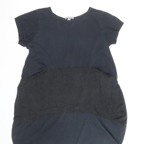 Blue Vanilla Women’s Black Knee Length Shift Dress Size M