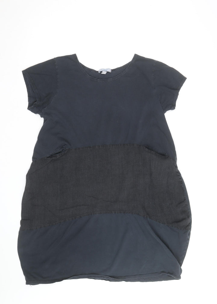 Blue Vanilla Women’s Black Knee Length Shift Dress Size M