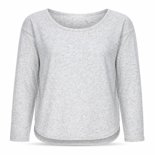 Miss Selfridge Womens Grey Long Sleeve Jersey T-Shirt Size 6