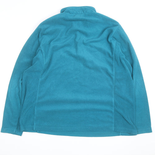 TOG24 Women's Blue 1/4 Zip Fleece Pullover Size 20