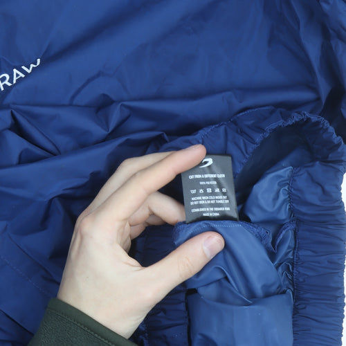 BOXRAW Men's Blue L Track Jacket Lightweight Pullover Sports Top