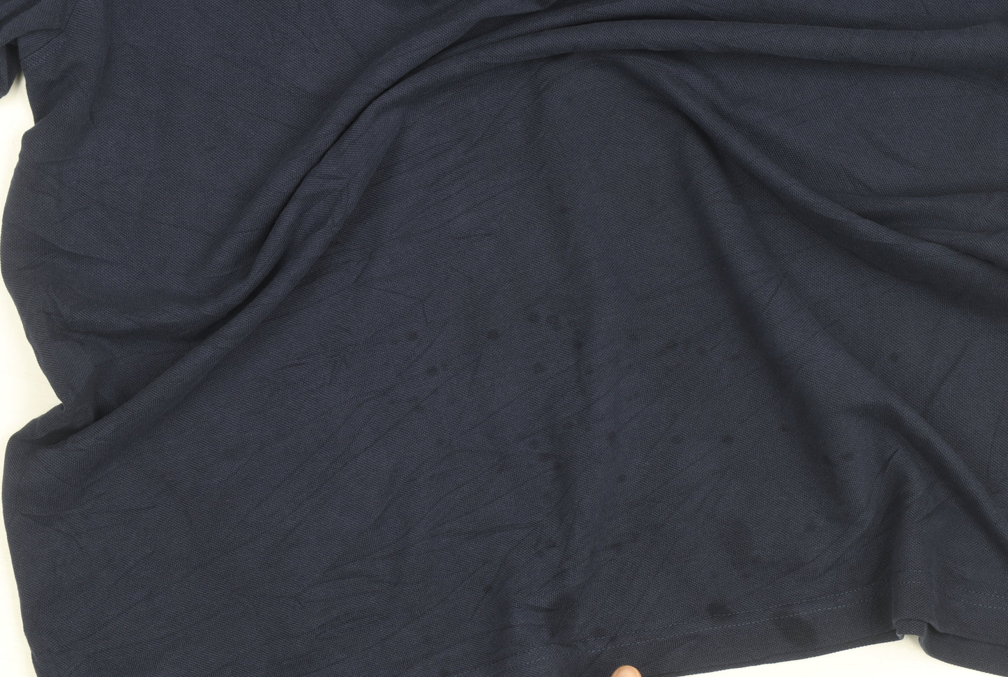 Crew Clothing Company Men's Blue XL Cotton Short Sleeve Polo Shirt