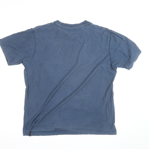 Petroleum Ath. Dept Men's Blue XL Vintage Fit Graphic T-Shirt
