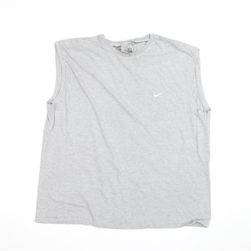 Nike Men's Grey 2XL Sleeveless Training Tank Top