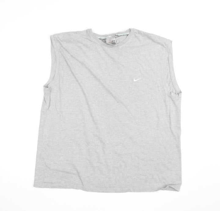 Nike Men's Grey 2XL Sleeveless Training Tank Top