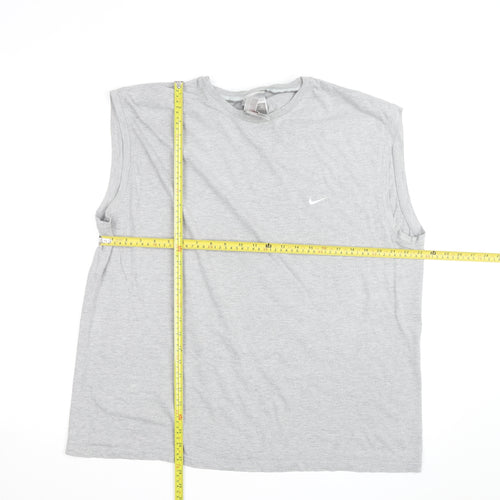 Nike Men's Grey 2XL Sleeveless Training Tank Top