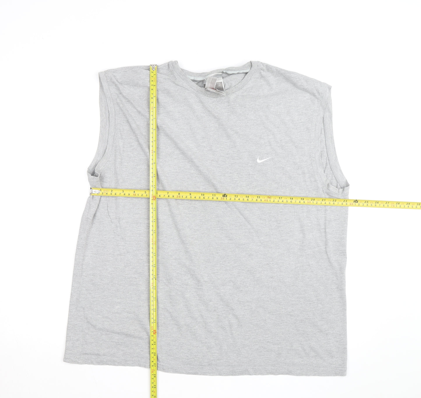 Nike Men's Grey 2XL Sleeveless Training Tank Top