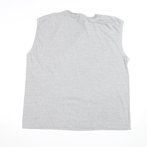 Nike Men's Grey 2XL Sleeveless Training Tank Top