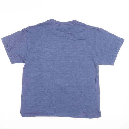 Star Wars Men's Blue Graphic T-Shirt XL Short Sleeve Crew Neck
