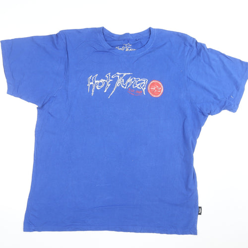 Hot Tuna Men's Blue 2XL Surfwear Graphic Short Sleeve T-Shirt