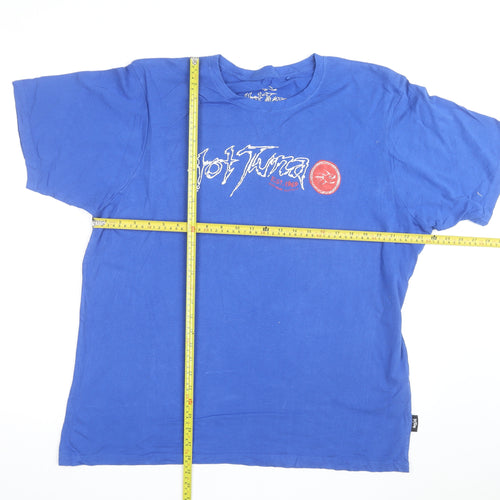 Hot Tuna Men's Blue 2XL Surfwear Graphic Short Sleeve T-Shirt