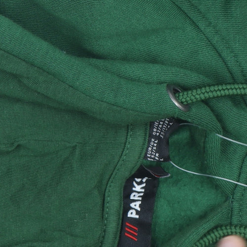 Parkside Men's Green Pullover Hoodie Size L Graphic Print Workwear