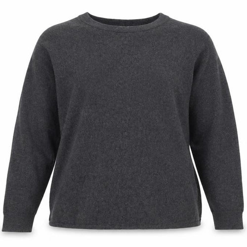 The White Company Women's Grey Crew Neck Jumper Size 16 Wool Blend