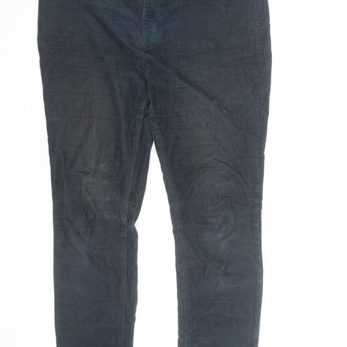 Mistral Women’s Blue Corduroy Straight Jeans Size 16