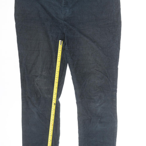 Mistral Women’s Blue Corduroy Straight Jeans Size 16