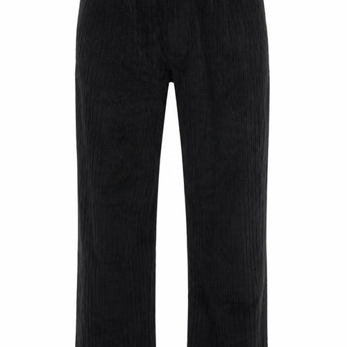 Club Montana Men's Black Corduroy Straight Leg Jeans 32W Regular Fit