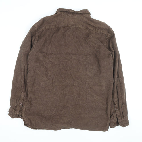 Levi's Men's Brown Corduroy Button Jacket Size L Casual